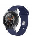 22mm 20mm zespół do zegarka Galaxy 42mm 46mm Samsung Gear S3 Frontier bransoletka Sport taśmy sportowe pasek silikonowy na zegar