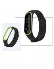 Sportowa bransoletka silikonowa Fitness watchband dla Xiao mi mi Band 3 część wymienna inteligentnego zegarka moda wygodny pasek