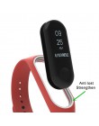 Sportowa bransoletka silikonowa Fitness watchband dla Xiao mi mi Band 3 część wymienna inteligentnego zegarka moda wygodny pasek