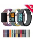 Sport pasek do pętli na pasek do apple watch 42mm 38mm dwuwarstwowy nylonowy splot pasek do zegarka iwatch 5/4/3/2/1 44mm 40mm b