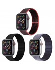 Nylonowy pasek do zegarka dla Apple obserwować serii 3 2 1 38MM 42MM miękkie oddychające wymiana Sport pętli do serii Iwatch 4 5