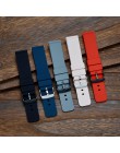 Woci Watchband 14mm 18mm 20mm 22mm 24mm silikonowe zegarki sportowe pasek mężczyźni kobiety bransoletka repecement ze stali czar