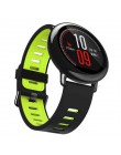 Pasek na rękę 22mm sportowe opaski silikonowe dla Xiaomi Huami Amazfit Bip BIT tempo lite młodzieży część wymienna inteligentneg