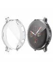 Pokrowiec na Samsung galaxy watch active 2 40mm 44mm zderzak pełny pokrowiec miękki TPU silikonowy ekran galaxy aktywna pokrywa 