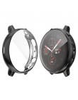 Pokrowiec na Samsung galaxy watch active 2 40mm 44mm zderzak pełny pokrowiec miękki TPU silikonowy ekran galaxy aktywna pokrywa 