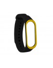 Sportowa bransoletka silikonowa Fitness watchband dla Xiao mi mi Band 3 część wymienna inteligentnego zegarka moda wygodny pasek