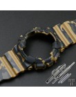 Kamuflaż pasek z żywicy case mężczyźni dla Casio G-SHOCK GA-110 GA-100/GD-120 5146 5081 zegarek akcesoria