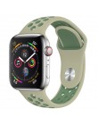 Pasek do zegarka Apple 38mm 42mm iWatch 4 pasek 44mm 40mm Sport silikonowy pasek bransoletka correa Apple zegarek 4 3 2 1 akceso