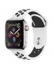 Pasek do zegarka Apple 38mm 42mm iWatch 4 pasek 44mm 40mm Sport silikonowy pasek bransoletka correa Apple zegarek 4 3 2 1 akceso