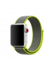 Sport pasek do pętli na pasek do apple watch 42mm 38mm dwuwarstwowy nylonowy splot pasek do zegarka iwatch 5/4/3/2/1 44mm 40mm b