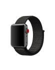 Sport pasek do pętli na pasek do apple watch 42mm 38mm dwuwarstwowy nylonowy splot pasek do zegarka iwatch 5/4/3/2/1 44mm 40mm b