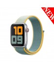 Sport pasek do pętli na pasek do apple watch 42mm 38mm dwuwarstwowy nylonowy splot pasek do zegarka iwatch 5/4/3/2/1 44mm 40mm b