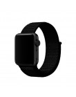 Sport pasek do pętli na pasek do apple watch 42mm 38mm dwuwarstwowy nylonowy splot pasek do zegarka iwatch 5/4/3/2/1 44mm 40mm b