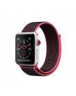 Sport pasek do pętli na pasek do apple watch 42mm 38mm dwuwarstwowy nylonowy splot pasek do zegarka iwatch 5/4/3/2/1 44mm 40mm b