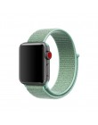 Sport pasek do pętli na pasek do apple watch 42mm 38mm dwuwarstwowy nylonowy splot pasek do zegarka iwatch 5/4/3/2/1 44mm 40mm b