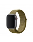 Sport pasek do pętli na pasek do apple watch 42mm 38mm dwuwarstwowy nylonowy splot pasek do zegarka iwatch 5/4/3/2/1 44mm 40mm b