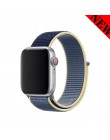 Sport pasek do pętli na pasek do apple watch 42mm 38mm dwuwarstwowy nylonowy splot pasek do zegarka iwatch 5/4/3/2/1 44mm 40mm b