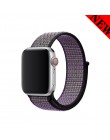 Sport pasek do pętli na pasek do apple watch 42mm 38mm dwuwarstwowy nylonowy splot pasek do zegarka iwatch 5/4/3/2/1 44mm 40mm b