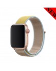 Sport pasek do pętli na pasek do apple watch 42mm 38mm dwuwarstwowy nylonowy splot pasek do zegarka iwatch 5/4/3/2/1 44mm 40mm b