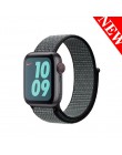 Sport pasek do pętli na pasek do apple watch 42mm 38mm dwuwarstwowy nylonowy splot pasek do zegarka iwatch 5/4/3/2/1 44mm 40mm b