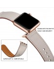 Kość słoniowa pasek ze skóry naturalnej pasek do zegarka Iwatch 38mm 44mm, pasek skórzany do zegarka VIOTOO w kolorze czarnym pa