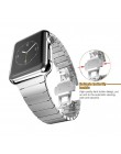 Ze stali nierdzewnej stalowy pasek na pasek do apple watch 44 mm 38mm pasek do iwatch 42mm 40mm korea apple watch 5 4 3 2 1 Link