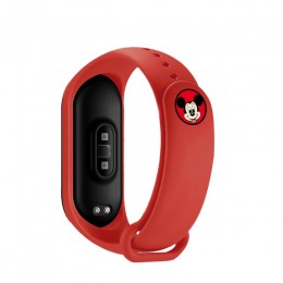 Zabawne metalowe przypinki do zegarka sportowego Xiaomi MiBand z generacji 3 lub 4 paski w kolorze przypinek