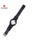 Silikonowy zegarek pasek etui ochronne dla Casio G-SHOCK GA-110 GA-100 gumowe sportowe wymienić pasek do zegarka bransoletka z p