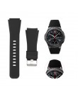 22mm silikonowy pasek do zegarka sportowego do zegarka Galaxy 46mm do Samsung Gear S3 Classic Frontier do zegarka Huawei Gt