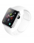 Pasek silikonowy dla Apple obserwować 38mm 42mm bransoletka sportowa gumy pasek do zegarka iwatch 5 4 44mm 40mm do zegarka Apple