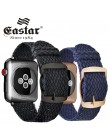 Moda pasek do pętli Nylon bransoletka na rękę zegarek akcesoria do pasek do apple watch 1/2/3 42mm 44mm na pasek do iwatch 4/5 3