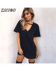 Letnia koszulka damska mini sukienka Choker sukienki z dekoltem w kształcie litery v z krótkim rękawem Casual Sexy Halter Boho s