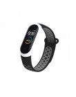 Sport mi Band 3 4 pasek pasek na rękę dla Xiao mi mi band 4 3 sportowa silikonowa bransoletka dla mi band 4 3 band3 inteligentna