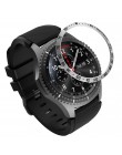 Obudowa ze stali nierdzewnej smartwatch do Samsung Galaxy Watch 46 MM/42mm/gear s3 frontier tarcza Bezel pierścień osłona samopr