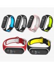 Bransoletka dla Xiaomi Mi Band 4 3 correa pasek silikonowa opaska na rękę pasek zamienny dla Xiaomi Miband 4 Band3 NFC pas