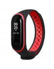 Mi 3 pasek na rękę pasek na rękę dla Xiao mi mi band 3 pasek na rękę zamienny pasek silikonowe paski sportowe inteligentne akces