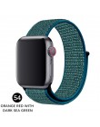 Opaska na Apple Watch seria 3/2/1 38MM 42MM Nylon miękki oddychający pasek zamienny Sport pętla na iwatch seria 4 5 40MM 44MM