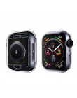 Etui z tpu na apple watch 5 4 3 2 1 etui 44mm/40mm iWatch 42mm/38mm miękka folia na ekran zderzak apple watch akcesoria