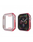 Etui z tpu na apple watch 5 4 3 2 1 etui 44mm/40mm iWatch 42mm/38mm miękka folia na ekran zderzak apple watch akcesoria