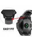 22mm tytanowy zegarek ze stopu metali bransoletka z paskiem z Qiuk Fit kompatybilny z Garmin Fenix 5/5 Plus/Fenix 6/6 Pro/Foreru