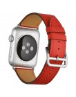 Pasek ze skóry bydlęcej do zegarka Apple 5 pasek 44mm iwatch seria 4 3 2 1 akcesoria do zegarków 42mm pętla 38mm zamienny pasek 