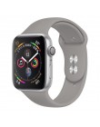 Silikonowy pasek na pasek do apple watch 44mm 42mm iwatch serii 5 4 3 2 1 bransoletka 40mm 38mm pulseira akcesoria do inteligent