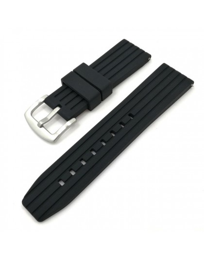 AOOW Generic Watchband 20mm 22mm 24mm Quick release gumowy pasek do zegarka zespoły wodoodporny pasek do zegarka akcesoria do pa