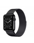 Milanese Loop opaska na zegarek Apple Watch 5 4 3 2 1 bransoletka ze stali nierdzewnej pasek do IWatch zespoły 38mm 40mm 42mm 44