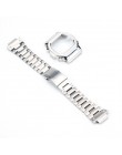 Watchband Bezel/Case zestaw zegarków do DW5600 GW-M5610 metalowy zegarek ze stali nierdzewnej 316L akcesoria