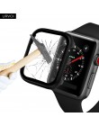 URVOI pełne etui do Apple Watch series 5 4 3 metalowy zderzak rama twardego aluminium pokrywa szkło hartowane dla iWatch ekran p