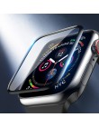3D zakrzywiona krawędź ochronna folia ze szkła hartowanego do zegarka Apple Watch 3 2 1 38MM 42MM Screen Protector dla iWatch 4 