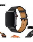 URVOI skórzany pasek na apple watch series 5 4 3 2 1 pasek pojedynczo owinięty wokół ręki na paski iwatch opaska na nadgarstek k