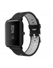 20mm pasek zegarka dla Huami Amazfit Bip młodzieży Watchband wymienić dla Xiaomi Huami w punkcie kontroli granicznej BIT PACE Li