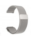 Eastar pasek ze stali nierdzewnej zegarek Milanese Loop pasek do zegarków Quick Release szpilki do zegarków Samsung Gear S3 S2 2
